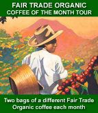 Green Mountain Coffee Roasters organic freetrade 12 month coffee tour